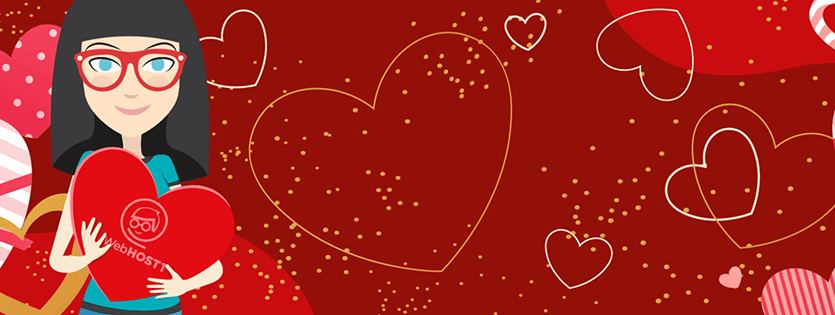 WebHOST1 поздравляет всех с Днем всех влюбленных!